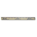 12" Natural Wood Ruler